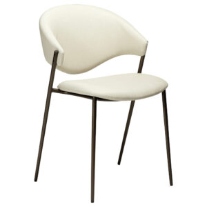 ​​​​​Dan-Form B&iacute;l&aacute; koženkov&aacute; j&iacute;deln&iacute; židle DAN-FORM Zone