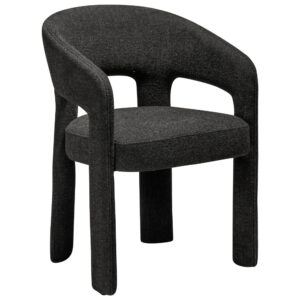 ​​​​​Dan-Form Čern&aacute; boucl&eacute; j&iacute;deln&iacute; židle DAN-FORM Splendor