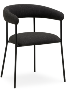 ​​​​​Dan-Form Čern&aacute; j&iacute;deln&iacute; židle DAN-FORM Plenti s černou podnož&iacute;