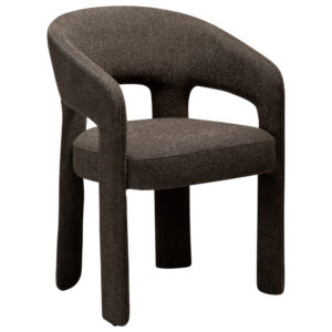 ​​​​​Dan-Form Hněd&aacute; boucl&eacute; j&iacute;deln&iacute; židle DAN-FORM Splendor