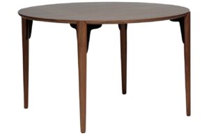 ​​​​​Dan-Form Ořechov&yacute; kulat&yacute; j&iacute;deln&iacute; stůl DAN-FORM Paragon 122 cm