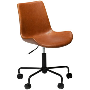 ​​​​​Dan-Form Světle hněd&aacute; koženkov&aacute; konferenčn&iacute; židle DAN-FORM Hype