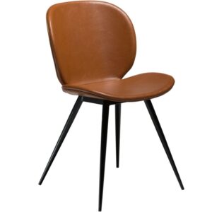​​​​​Dan-Form Světle hněd&aacute; vintage koženkov&aacute; j&iacute;deln&iacute; židle DAN-FORM Cloud