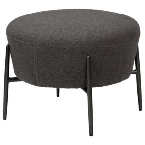 ​​​​​Dan-Form Tmavě &scaron;ed&aacute; boucl&eacute; podnožka DAN-FORM Orbit 55 cm