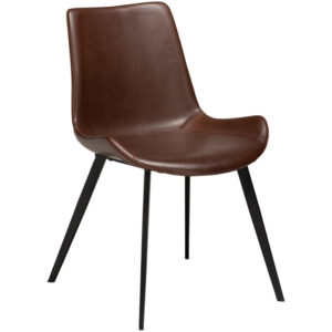 ​​​​​Dan-Form Vintage hněd&aacute; koženkov&aacute; j&iacute;deln&iacute; židle DAN-FORM Hype