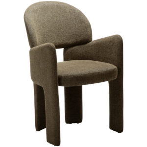 ​​​​​Dan-Form Zelen&aacute; boucl&eacute; j&iacute;deln&iacute; židle DAN-FORM Aole