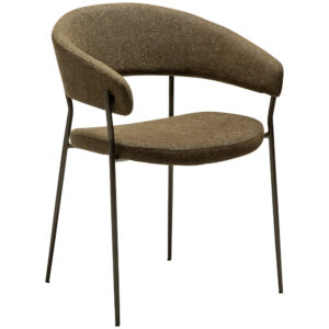 ​​​​​Dan-Form Zelen&aacute; boucl&eacute; j&iacute;deln&iacute; židle DAN-FORM Reboot