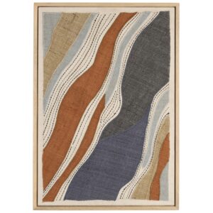 Abstraktn&iacute; tkan&yacute; obraz ZUIVER MOVE 68 x 48 cm