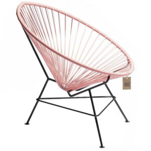 Acapulco Lososově růžov&eacute; zahradn&iacute; křeslo Condesa