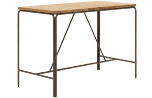 Ak&aacute;ciov&yacute; zahradn&iacute; barov&yacute; stůl Kave Home Salguer 140 x 70 cm