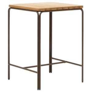 Ak&aacute;ciov&yacute; zahradn&iacute; barov&yacute; stůl Kave Home Salguer 70 x 70 cm