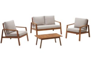 Ak&aacute;tov&yacute; zahradn&iacute; set pohovky