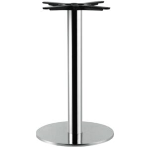 Alumio Stř&iacute;brn&aacute; kovov&aacute; podnož Baccus II. 73 cm