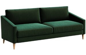 Ame Yens Sametov&aacute; pohovka Karoto 200 cm