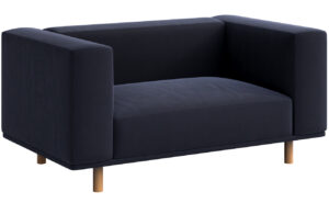 Ame Yens Sametov&aacute; pohovka Kukumo 160 cm