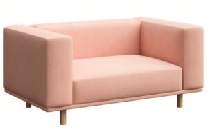 Ame Yens Sametov&aacute; pohovka Kukumo 160 cm