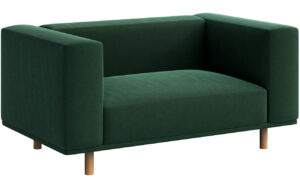 Ame Yens Sametov&aacute; pohovka Kukumo 160 cm