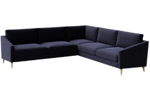 Ame Yens Sametov&aacute; rohov&aacute; pohovka Karoto 253 cm