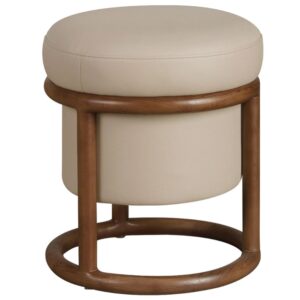 Angel Cerd&aacute; B&eacute;žov&yacute; koženkov&yacute; taburet No. 5176