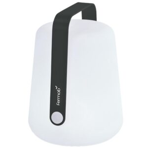 Antracitov&aacute; venkovn&iacute; lampa Fermob Balad 38 cm