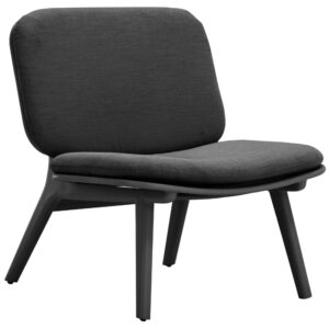 Antracitov&eacute; čalouněn&eacute; zahradn&iacute; křeslo No.113 Mindo