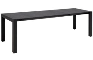 Antracitov&yacute; hlin&iacute;kov&yacute; rozkl&aacute;dac&iacute; zahradn&iacute; stůl No.111 Mindo 263/325 x 100 cm