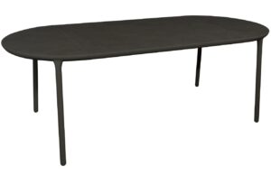 Antracitov&yacute; keramick&yacute; zahradn&iacute; j&iacute;deln&iacute; stůl No.114 Mindo 215 x 95 cm