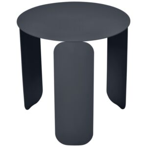 Antracitov&yacute; kovov&yacute; zahradn&iacute; odkl&aacute;dac&iacute; stolek Fermob Bebop 45 cm