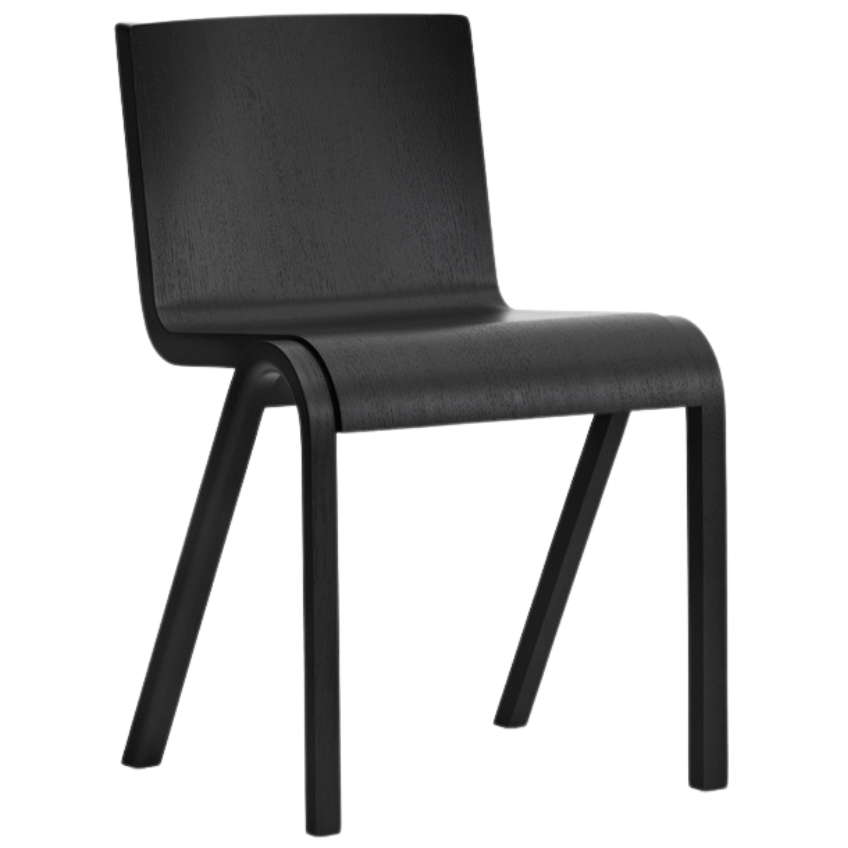 Audo CPH Černá dubová jídelní židle AUDO READY