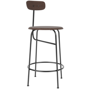 Audo CPH Hněd&aacute; dubov&aacute; barov&aacute; židle AUDO AFTEROOM 63