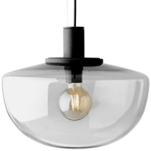 Audo CPH Kouřov&eacute; skleněn&eacute; z&aacute;věsn&eacute; světlo AUDO BANK 30 cm