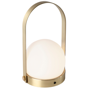 Audo CPH Mosazn&aacute; skleněn&aacute; LED lampa AUDO CARRIE