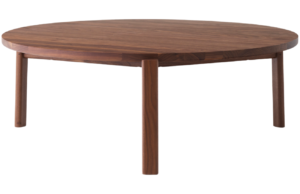 Audo CPH Ořechov&yacute; konferenčn&iacute; stolek AUDO PASSAGE 90 cm