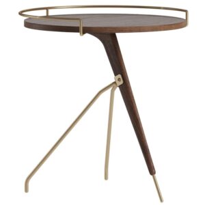 Audo CPH Ořechov&yacute; odkl&aacute;dac&iacute; stolek AUDO UMANOFF 45 cm