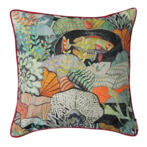 BOHOLOGY Barevn&yacute; venkovn&iacute; povlak na pol&scaron;t&aacute;ř Marine 45 x 45 cm