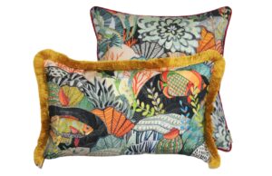 BOHOLOGY Set dvou venkovn&iacute;ch povlaků na pol&scaron;t&aacute;ř Marine