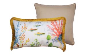 BOHOLOGY Set dvou venkovn&iacute;ch povlaků na pol&scaron;t&aacute;ř Marine Aztec I