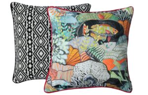 BOHOLOGY Set dvou venkovn&iacute;ch povlaků na pol&scaron;t&aacute;ř Marine Aztec IV