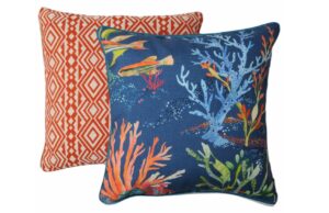 BOHOLOGY Set dvou venkovn&iacute;ch povlaků na pol&scaron;t&aacute;ř Marine Aztec IX