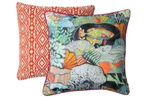 BOHOLOGY Set dvou venkovn&iacute;ch povlaků na pol&scaron;t&aacute;ř Marine Aztec V