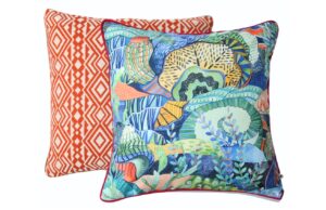 BOHOLOGY Set dvou venkovn&iacute;ch povlaků na pol&scaron;t&aacute;ř Marine Aztec VIII