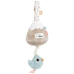 Barevn&aacute; ply&scaron;ov&aacute; hudebn&iacute; hračka Done by Deer Birdee