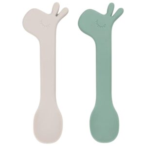 Barevn&aacute; silikonov&aacute; sada lžiček Done by Deer Lalee