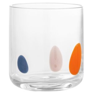 Barevn&aacute; sklenice Bloomingville Afeen 340 ml