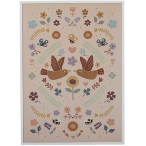 Barevn&yacute; obraz Bloomingville Lorena s motivem př&iacute;rody