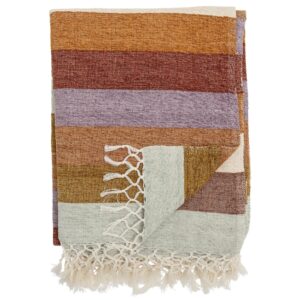 Barevn&yacute; pl&eacute;d Bloomingville Lucilla 150 x 125 cm