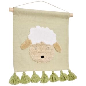 Bavlněn&aacute; n&aacute;stěnn&aacute; dekorace Kave Home Milu 40 x 55 cm