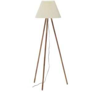 B&eacute;žov&aacute; bavlněn&aacute; stojac&iacute; lampa Kave Home Benicarlo 149 cm