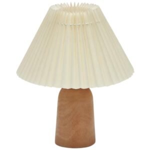 B&eacute;žov&aacute; bavlněn&aacute; stoln&iacute; lampa Kave Home Benicarlo