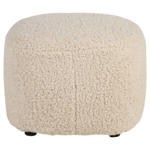 B&eacute;žov&aacute; boucl&eacute; podnožka Quax Gomi 50 x 50 cm